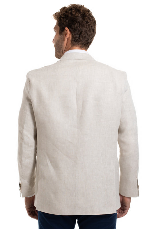 Paletó Linho Classic - Areia