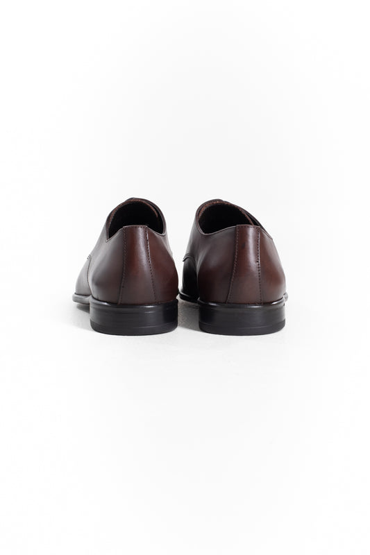 Sapato Social Amarrar Finioil - Marrom