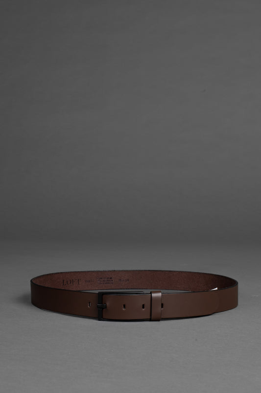 Cinto de Couro - Cafe