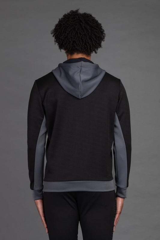 Blusão Neoprene Com Capuz - Preto