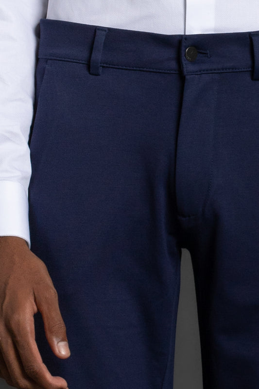 Calça Malha Clássica - Marinho