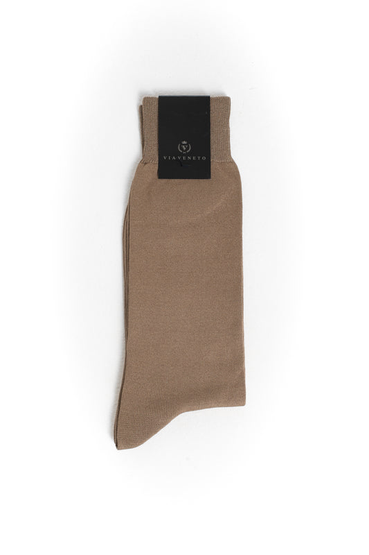 Meia Social De Algodão - Cafe