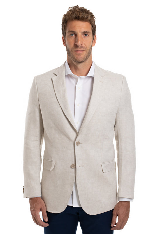 Paletó Linho Classic - Areia