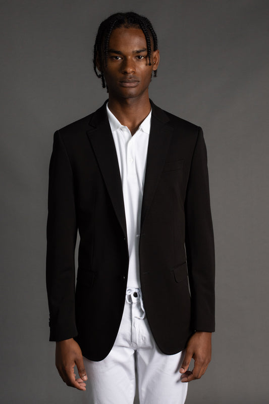 Paletó Sem Forro Slim Fit - Marinho Noite